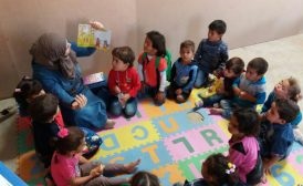 Politician empowers refugee children's centre